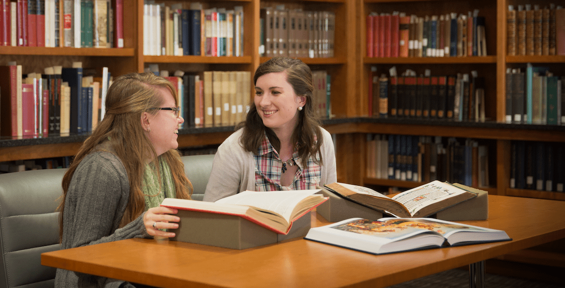 Students studying in Thomas Cooper