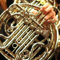 French Horn closeup